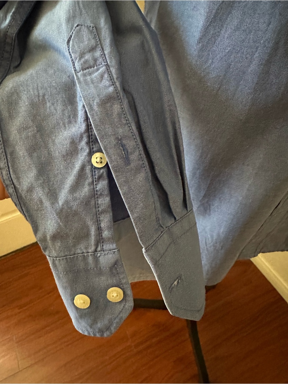 Lacoste Soft denim polo longsleeve - Picture 5 of 8